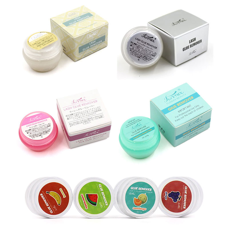 Eyelash Extension Wash - 10 szt. Owoce smak zmywacz do