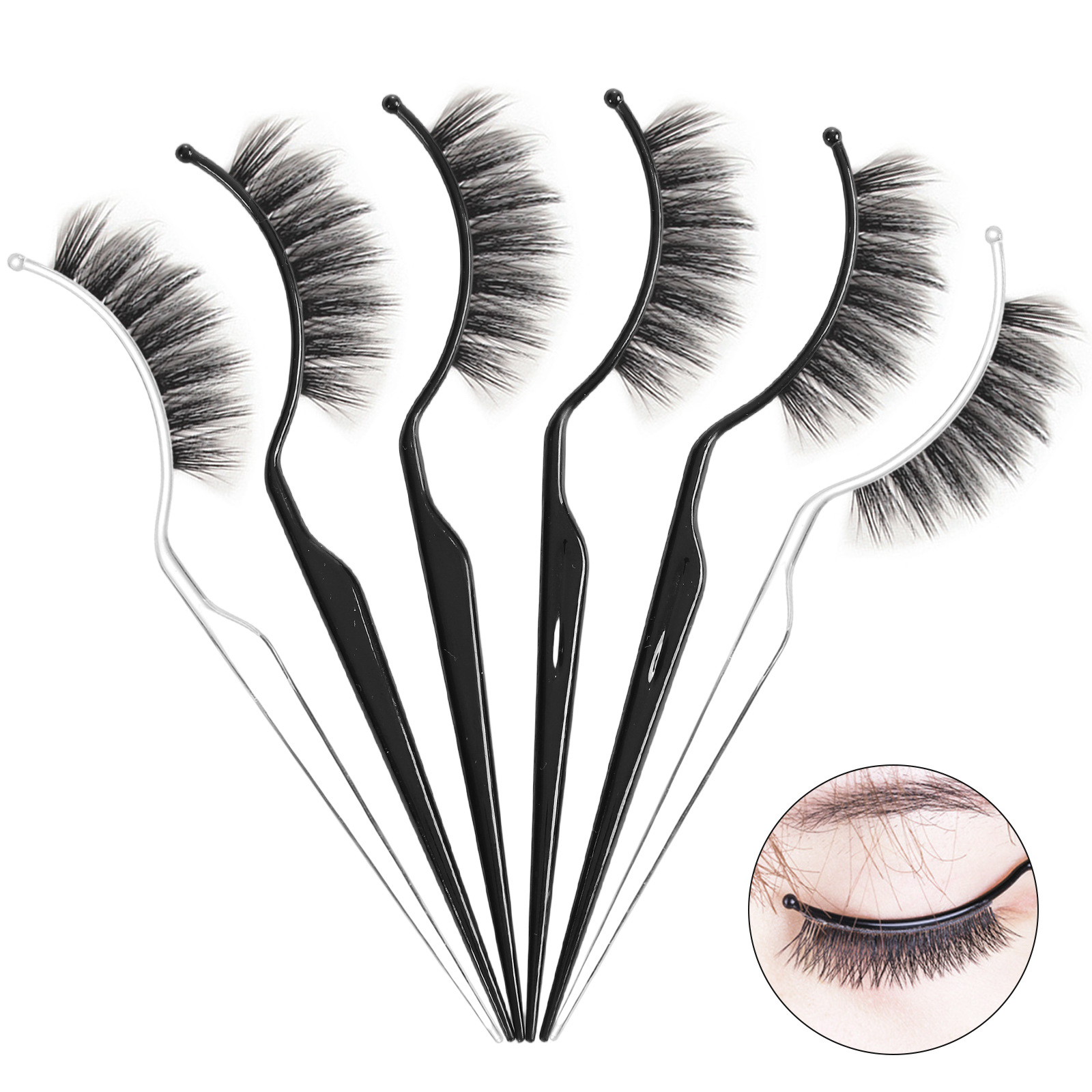 Eyelash Extension Course - 10 szt. Przyrząd do testowania sztucznych