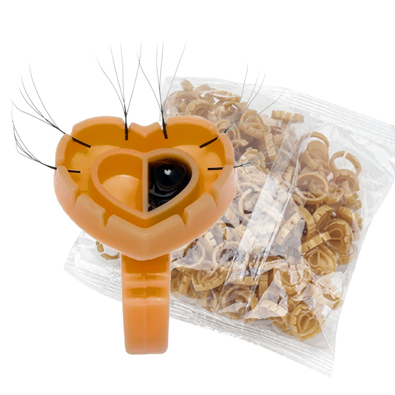 Eyelash Extension Volume Lashes - 500 szt. Pierścieni na klej do