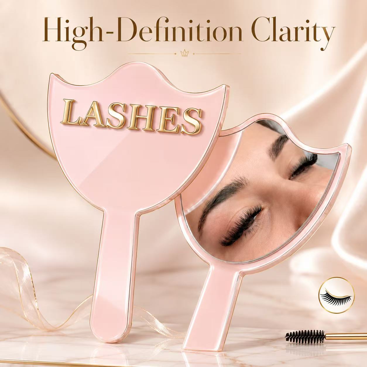 Eyelash Extension Course - Lusterko do przedłużania rzęs HD Glass