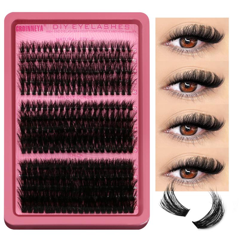 Individual Lash Tray - Zestaw rzęs w kępkach, rzęsy indywidualne,