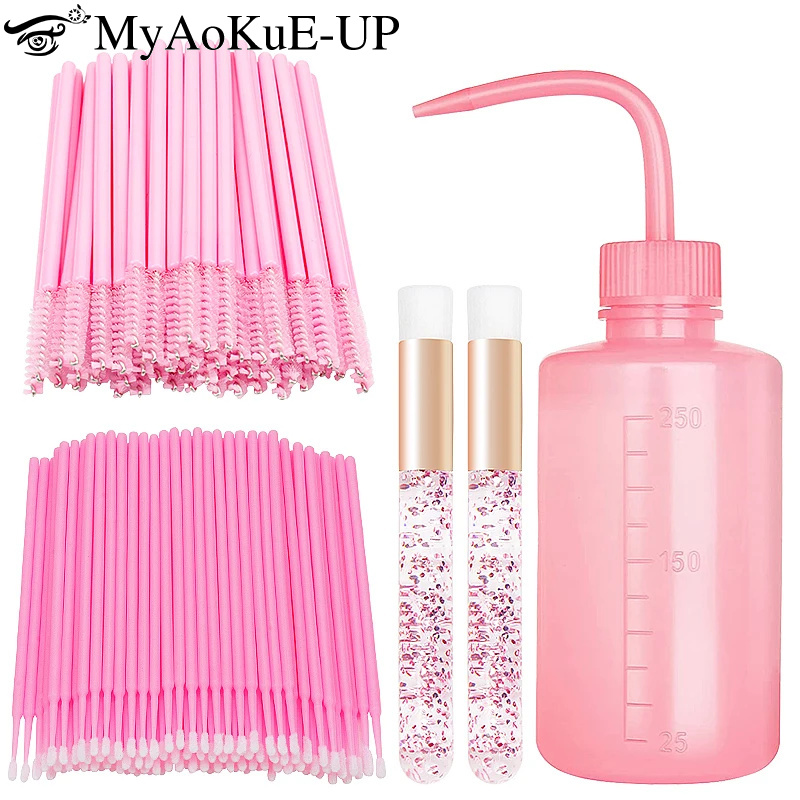 Eyelash Extension Wash - 153 sztuk/zestaw zestaw materiałów do przedłużania