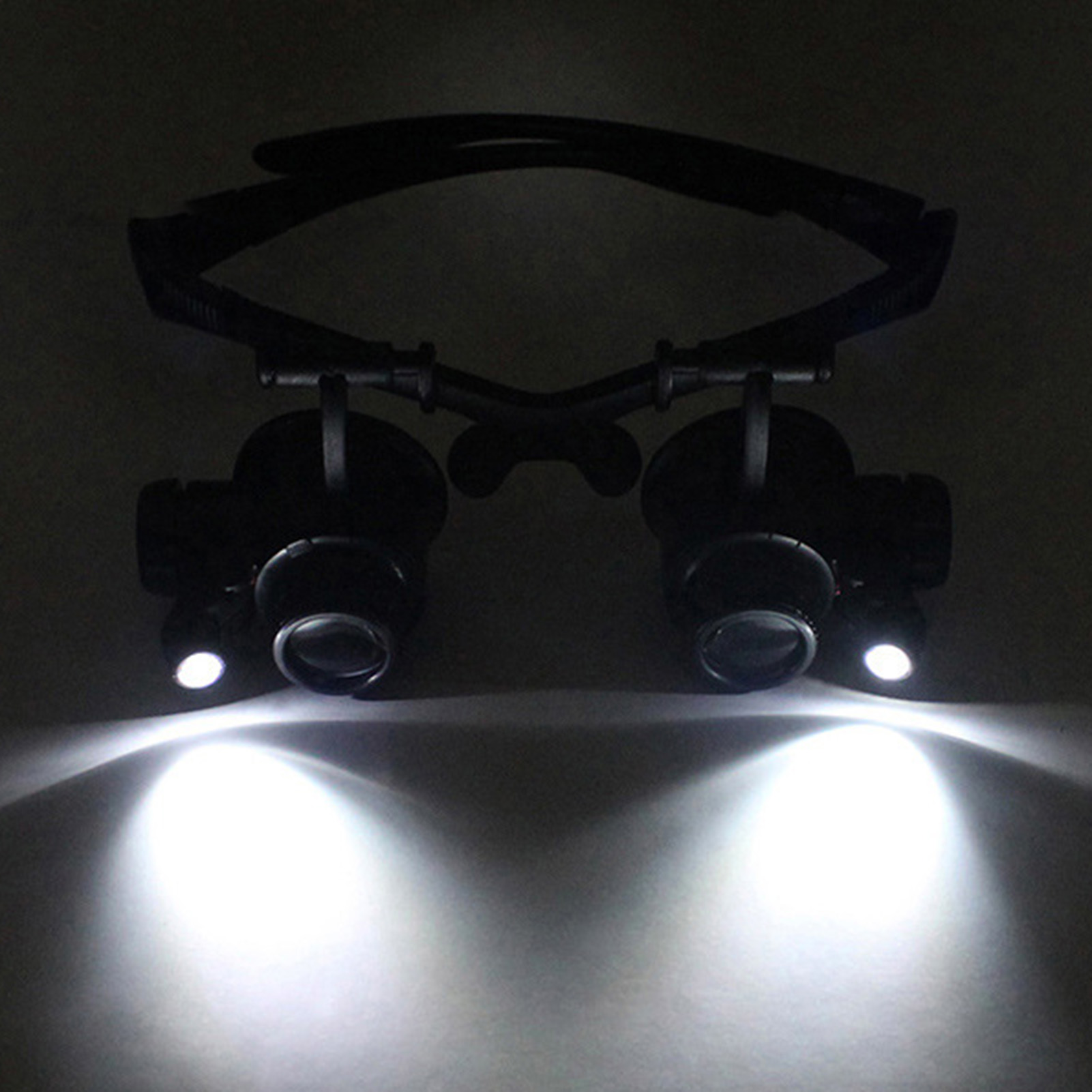 Eyelash Extension With Glasses - Okulary powiększające LED Light Eye Lupa