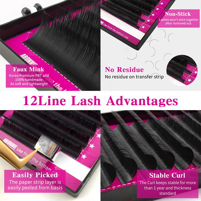 Sztuczne rzęsy do przedłużania – Eyelash Extension Volume Lashes recenzja i cena
