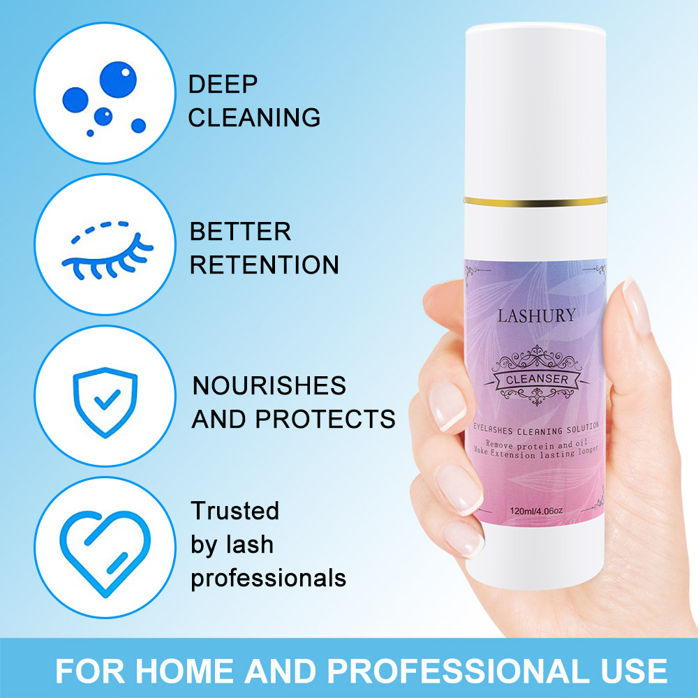 Zestaw do czyszczenia rzęs zes – Eyelash Extension For No Eyelid recenzja i cena