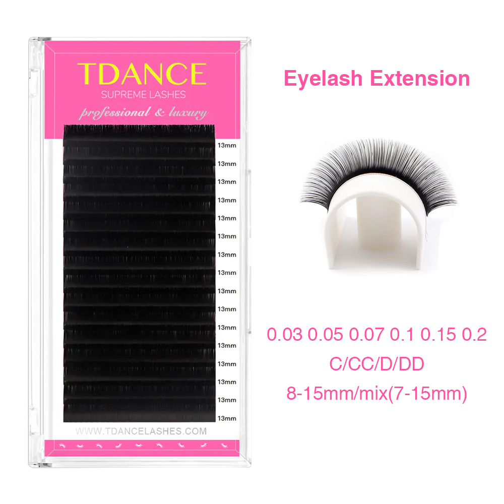 TDANCE przedłużanie rzęs 16 rz – Individual Lash Tray recenzja i cena