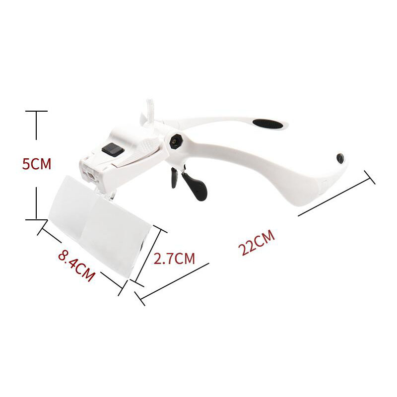 5 soczewek regulowana lupa prz – Eyelash Extension With Glasses recenzja i cena