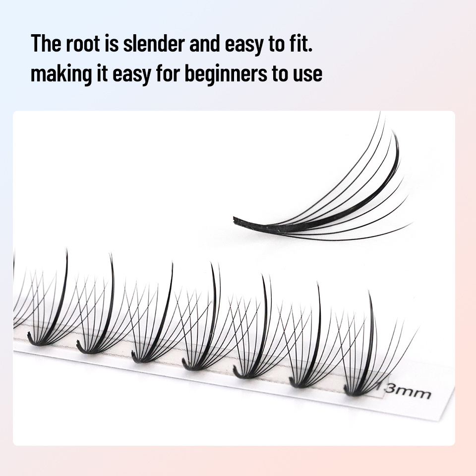 Kępki rzęs 3D-15D, delikatne,  – Individual Lash Tray recenzja i cena