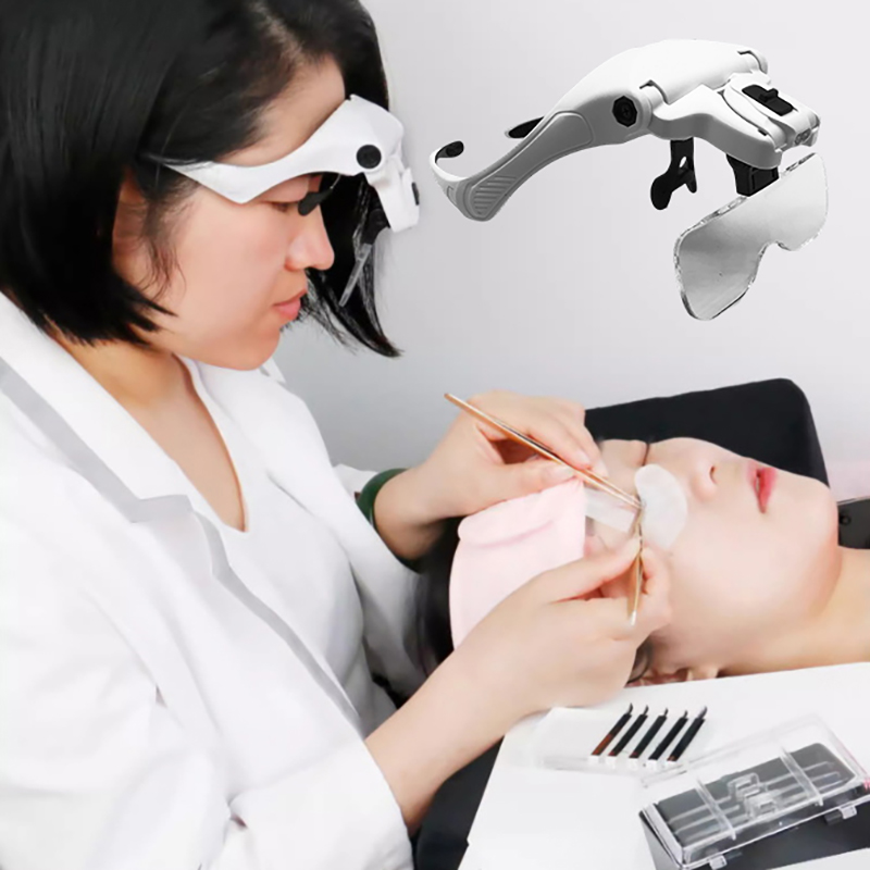 Okulary powiększające z 5 socz – Eyelash Extension With Glasses recenzja i cena