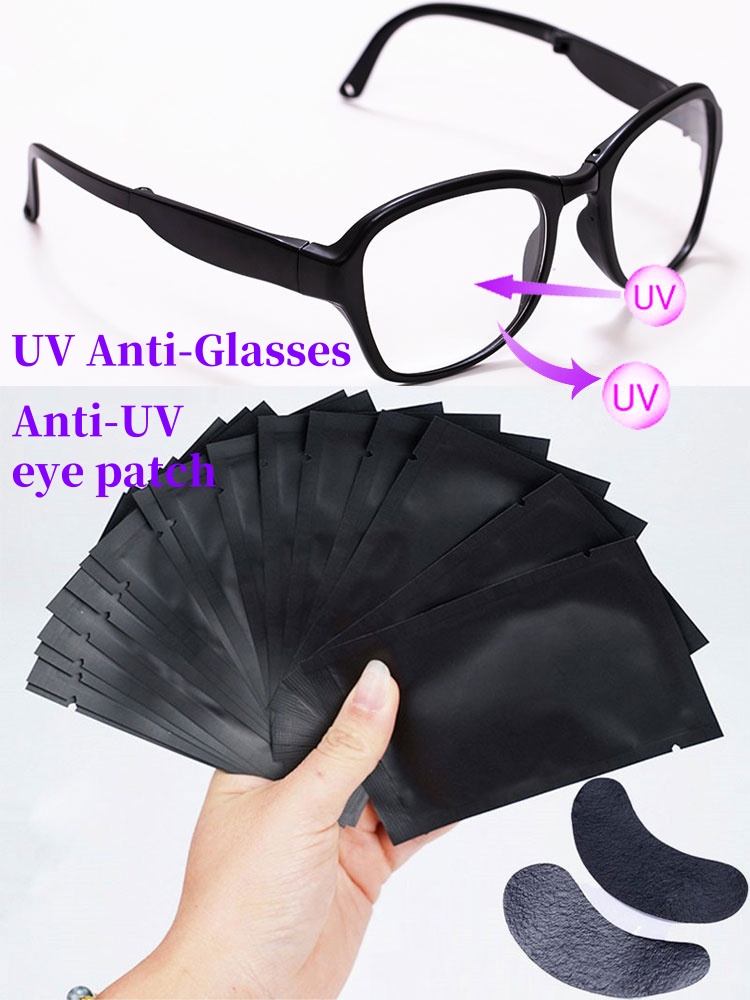 50 par Czarne nakładki UV i ok – Eyelash Extension With Glasses recenzja i cena