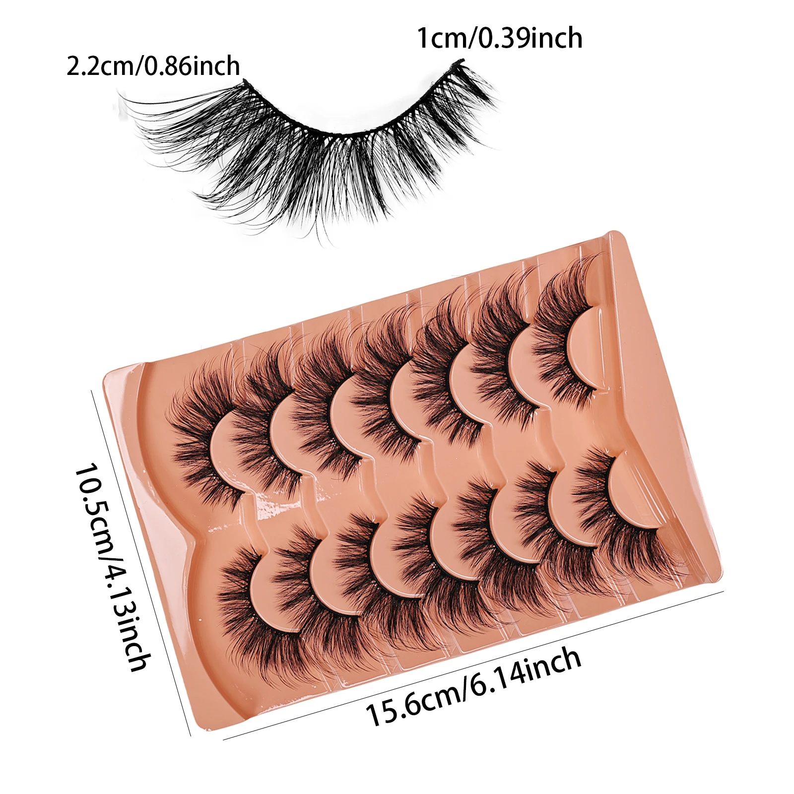 7 par rzęs typu „kocie oko” 3D – Eyelash Extension Cat Eye Wispy recenzja i cena