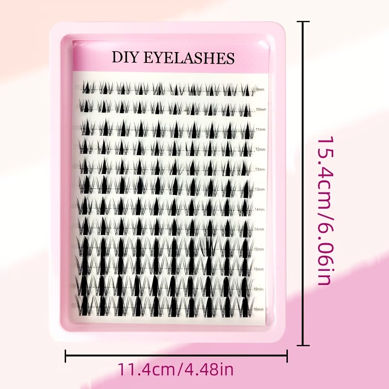 120 szt. Sztuczne rzęsy Fairy  – Eyelash Extension Wet Look recenzja i cena