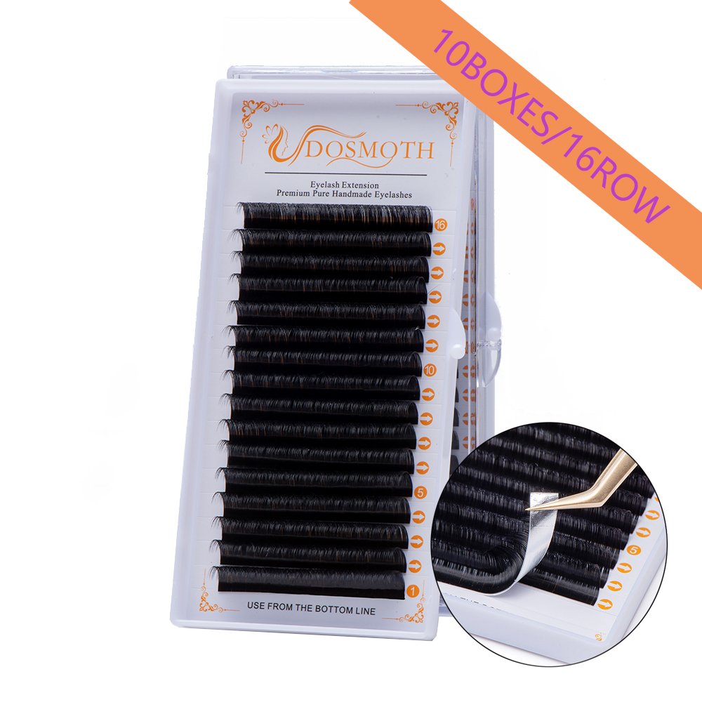 DOSMOTH 10 pudełek 16 rzędów 7 – Individual Lash Tray recenzja i cena
