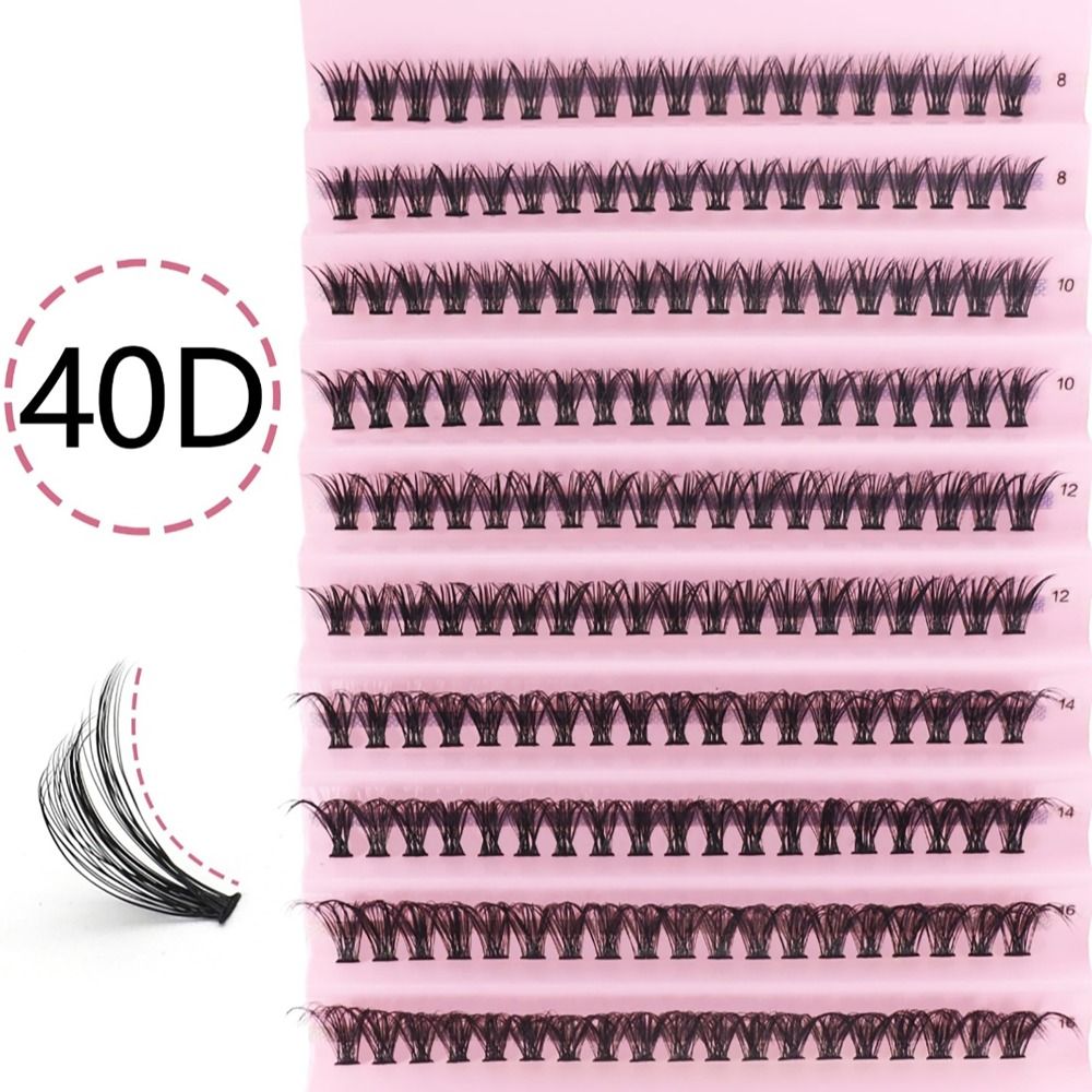 Kępki rzęs 40D 8/10/12/14/16mm – Individual Lash Tray recenzja i cena