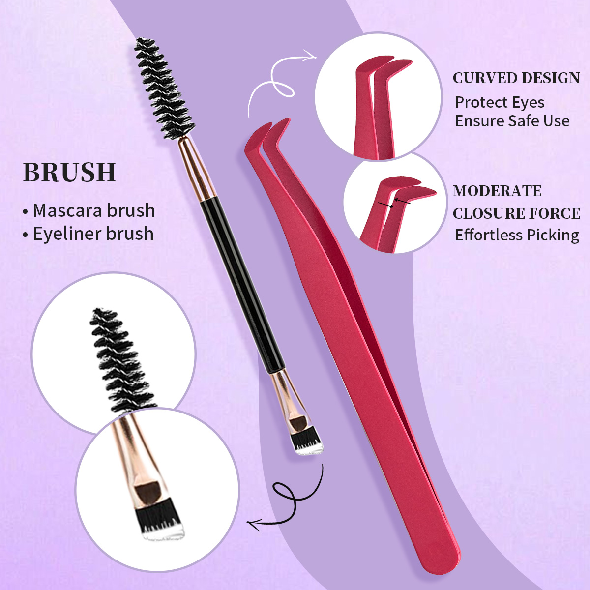 Zestaw do przedłużania rzęs me – Eyelash Extension Volume Lashes recenzja i cena